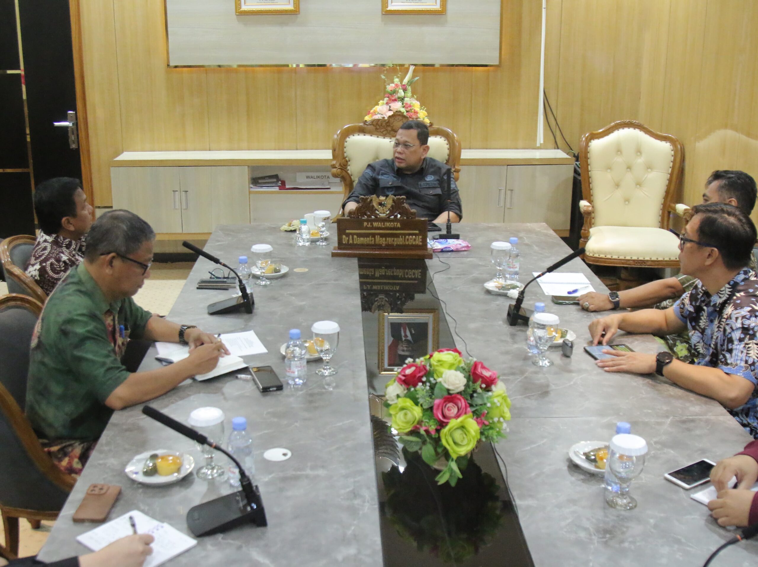 Pj Wali Kota Palembang Evaluasi Hutan Wisata Punti Kayu