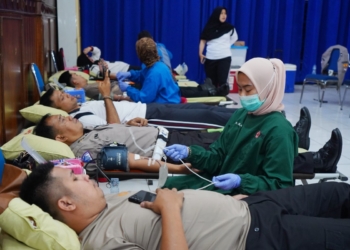 Peringati HUT Lalu Lintas ke-69, Korlantas Polri Gelar Donor Darah
