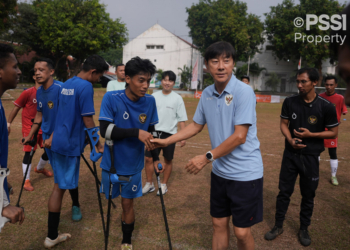 Mewakili PSSI, Shin Tae-yong Undang Timnas Indonesia Amputasi Hadir di GBK