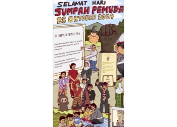 Sumpah Pemuda Momentum Bersatu Hadapi Tantangan Wujudkan Indonesia Emas 2045