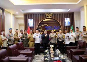 Pj Gubernur Elen Setiadi Ajak Kapolda Sumsel Pererat Sinergitas Ciptakan Kondusifitas Daerah Jelang Pilkada Serentak 2024