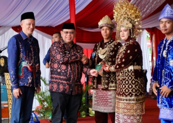 81 Pasangan Ikut Nikah Massal, Pj Wali Kota Palembang: Selamat, Sudah Dapat Legalitas dan Kepastian Hukum