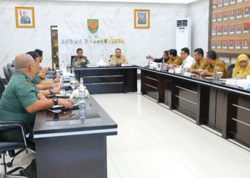 Pj Wali Kota Palembang Paparkan Lawang Borotan, Pangdam II Sriwijaya Support Penuh