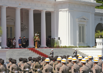 Momen Pisah Sambut Presiden RI dari Jokowi ke Prabowo Subianto di Istana Merdeka