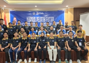 Kursus Pelatih Futsal Level 1 Nasional Pertama di Sumatera Selatan Sukses Digelar