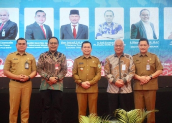 Pj Gubernur Elen Setiadi  Launching Aplikasi Pengelolaan Keuangan BLUD Berbasis Sistem Informasi Terintegrasi