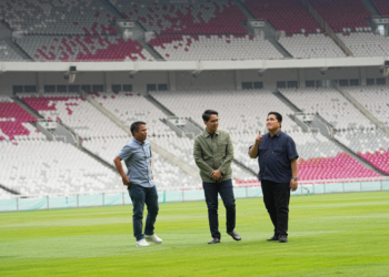 Siapkan 103 CCTV dan Pindai Garuda.id, Erick Thohir, Pastikan Kenyamanan dan Keamanan Penonton Timnas