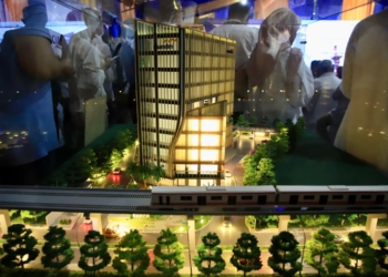 Groundbreaking Mandiri Financial Center Palembang