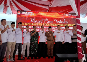 Bawaslu Empat Lawang Awasi Pleno Terbuka Rekapitulasi Pilkada 2024 Tingkat Kabupaten