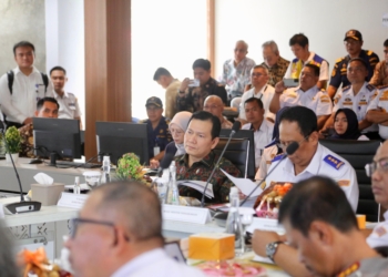 Pj Gubernur Elen Setiadi Rakor Bersama Wamenhub Bahas Isu Strategis Transportasi di Sumsel