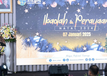 Kementerian ATR/BPN Gelar Perayaan Natal 2024: Wujudkan Toleransi dan Perdamaian Tanpa Diskriminasi