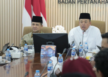 Menteri Nusron dan Menteri Transmigrasi Bersinergi Tuntaskan Masalah Batas Tanah dengan Kebijakan Satu Peta