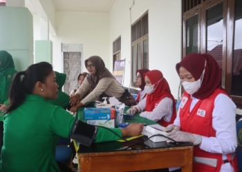 Kodim 0401 Muba Gelar Kegiatan Donor Darah