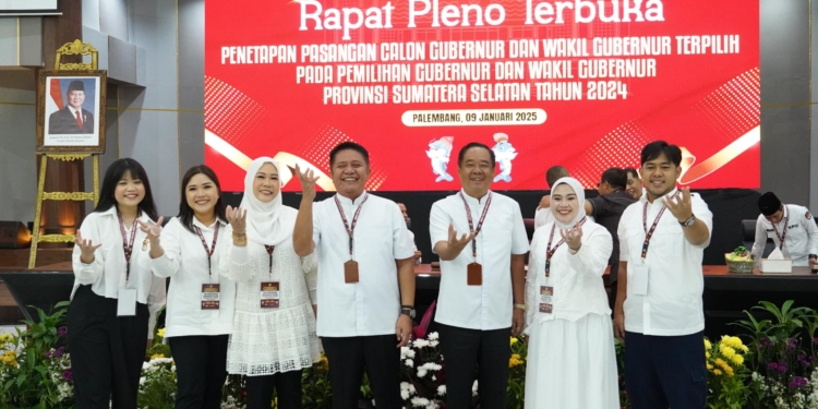 Deretan Momen Herman Deru Cik Ujang Ditetapkan Pemenang Gubernur dan Wagub Sumsel 2025-2030