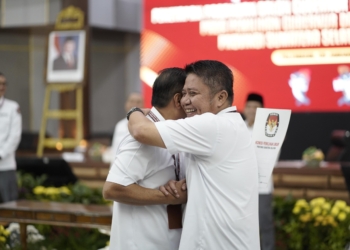 KPU Resmi Tetapkan Herman Deru-Cik Ujang Gubernur dan Wagub Sumsel Terpilih 2025-2030