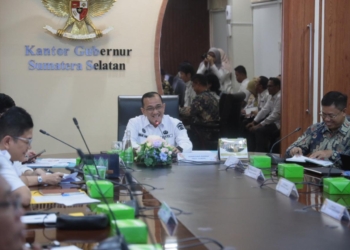 Sekda Sumsel Edward Candra Harapkan Ground Breaking Pembangunan Pabrik CCO di Banyuasin Tetap Waktu