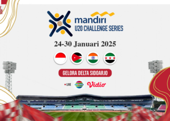4 Negara Ikuti Mandiri U-20 Challenge Series 2025 di Sidoarjo