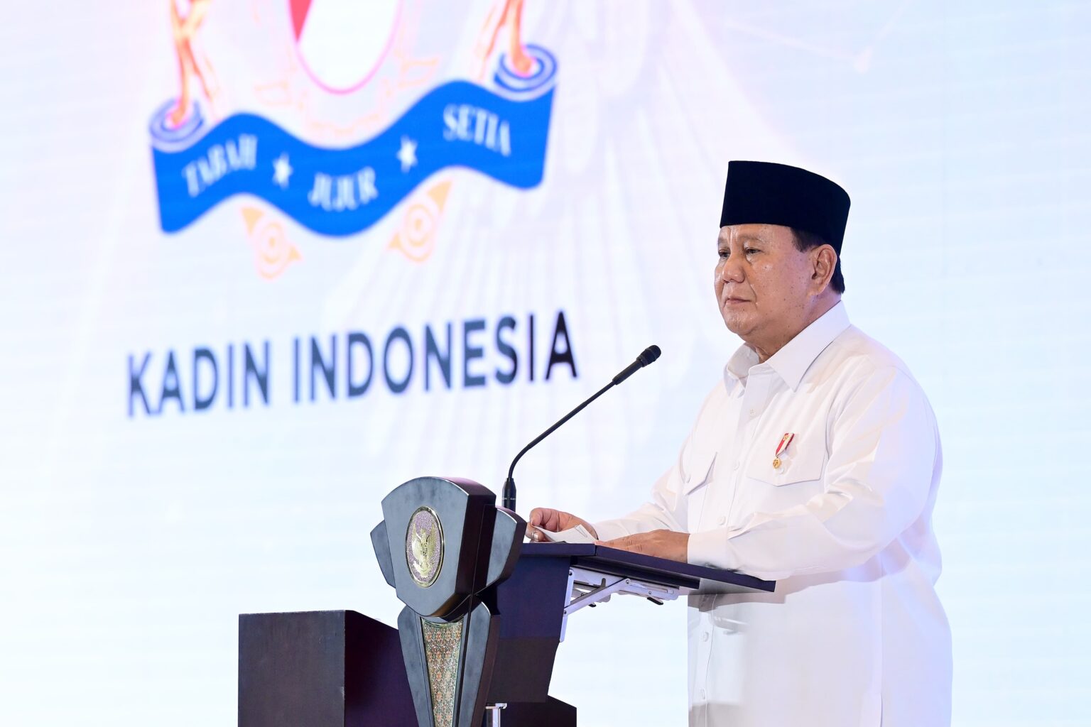 Prabowo Optimistis Pertumbuhan Ekonomi Indonesia Capai 8 Persen