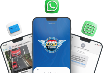 Mulai Hari Ini Notifikasi Tilang Dikirimkan Lewat WhatsApp
