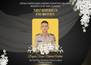 Kapolri Berikan Kenaikan Pangkat Bripda Faras yang Gugur Saat Gerebek Bandar Narkoba di Lahat