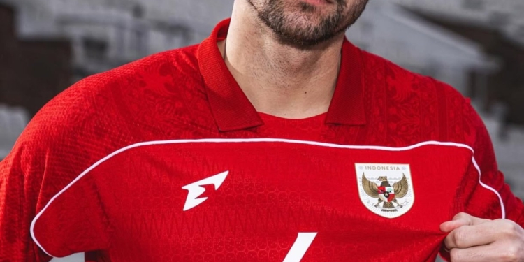Foto: Penampakan Jersey Baru Timnas Indonesia