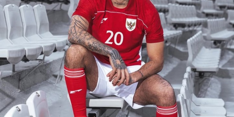 Foto: Penampakan Jersey Baru Timnas Indonesia