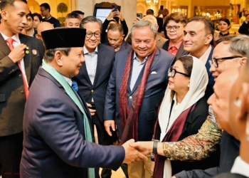 Mahasiswa Indonesia di India Sambut Kedatangan Presiden Prabowo