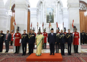 Prabowo Apresiasi Sejarah Panjang Hubungan Indonesia-India Saat Jamuan Kenegaraan