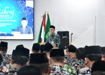 Peringatan Isra Mikraj, Kemenag Sumsel: Salat Penting Dalam Membangun Peradaban