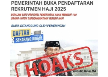 Hoaks Loker Petugas Haji, Kemenag: Waspada, Cek Infonya di Website dan Medsos
