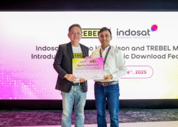 Indosat dan Trebel Music Hadirkan Fitur Download Musik Berbasis AI