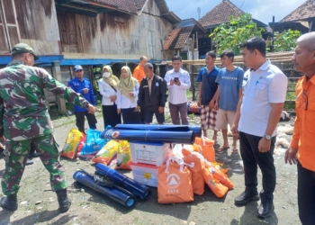 Pemkab Muba Bantu Korban Kebakaran di Desa Petaling