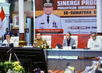 Pemprov Sumsel Minta Kabupaten dan Kota Sinergi Sukseskan Program Pengentasan Kemiskinan