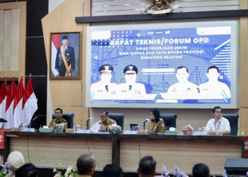 Edward Chandra Buka Rapat Teknis Sinkronisasi Program Bidang Kebinamargaan dan Tata Ruang 2026