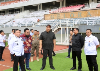 Menpora Dito Ariotedjo Tinjau Jakabaring Sport City Palembang