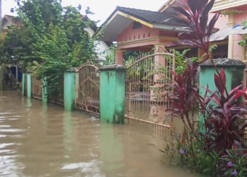 Ratusan Rumah di Prabumulih Terendam Banjir Setinggi 50 Sentimeter