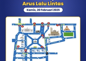 Pengalihan Arus di Sekitar Istana Negara Saat Pelantikan Kepala Daerah