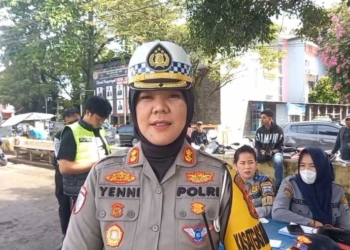 30 Kendaraan di Seberang Ulu 1 Terjaring Razia Operasi Keselamatan Musi 2025