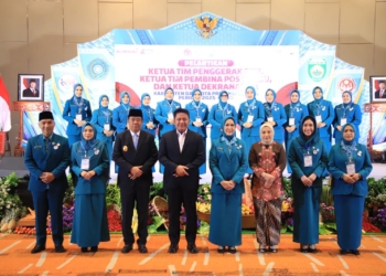 16 Ketua TP PKK, Tim Pembina Posyandu, dan Dekranasda se-Sumsel 2025-2030 Dilantik Serentak