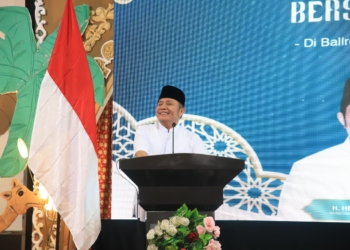 Jalin Silaturahmi, Herman Deru dan Cik Ujang Buka Bersama dengan Kalangan Media