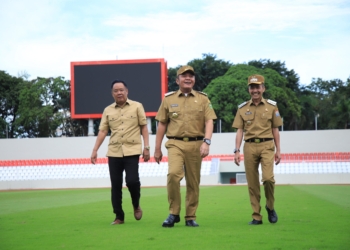 Stadion Bumi Sriwijaya Rampung Direnovasi, Gubernur Sumsel Ucapkan Terima Kasih ke Presiden Prabowo