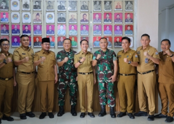 Kunjungi Kodim 0418/Palembang, Ratu Dewa Minta Dukungan Sukseskan MBG dan Kurangi Kemiskinan