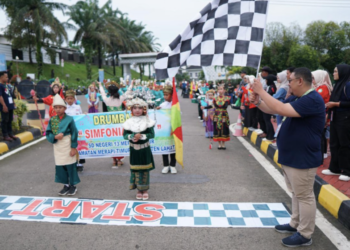 Meriahkan HUT ke-44 Bukit Asam, PORSIBA Marching Band Competition 2025 Sukses Digelar