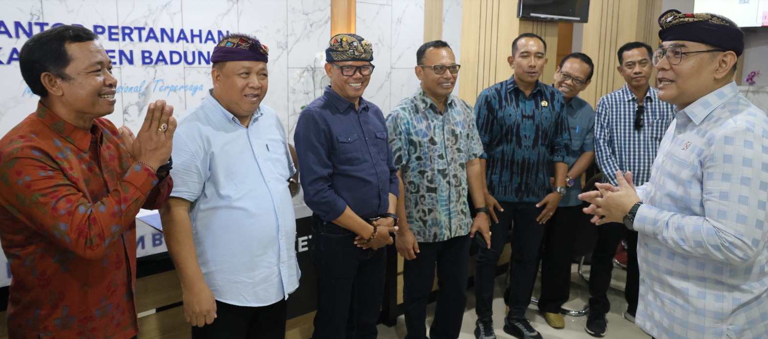 Wamen ATR/Waka BPN Tinjau PELATARAN di Kantah Kabupaten Badung