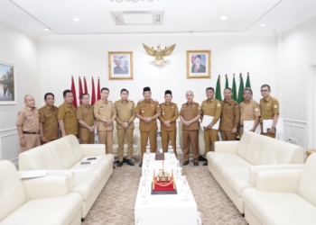 Bupati Toha Lakukan Pergantian Pejabat di Lingkungan Pemkab Muba