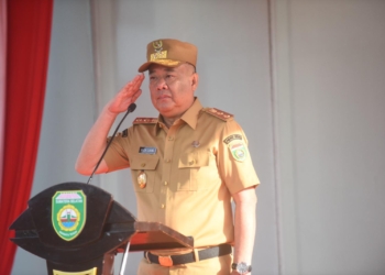 Cik Ujang Pimpin Apel dan Halal Bihalal Bersama Pegawai Pemprov Sumsel