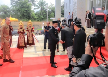 Wabup Muba Rohman Hadiri Paripurna HUT PALI ke-12 Tahun