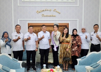 Sekda Palembang Sambut Dan Finalis Putri Indonesia 2025 Asal Sumsel