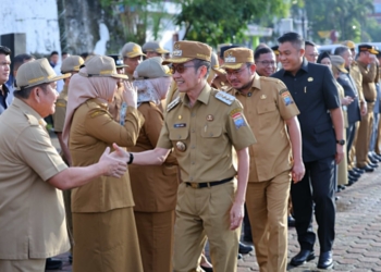 Apel Perdana Usai Lebaran, Ratu Dewa Minta ASN Kembali Layani Masyarakat