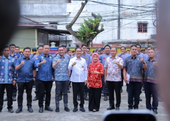 Bertugas 24 Jam, Ratu Dewa Apresiasi Pegawai Damkar Palembang